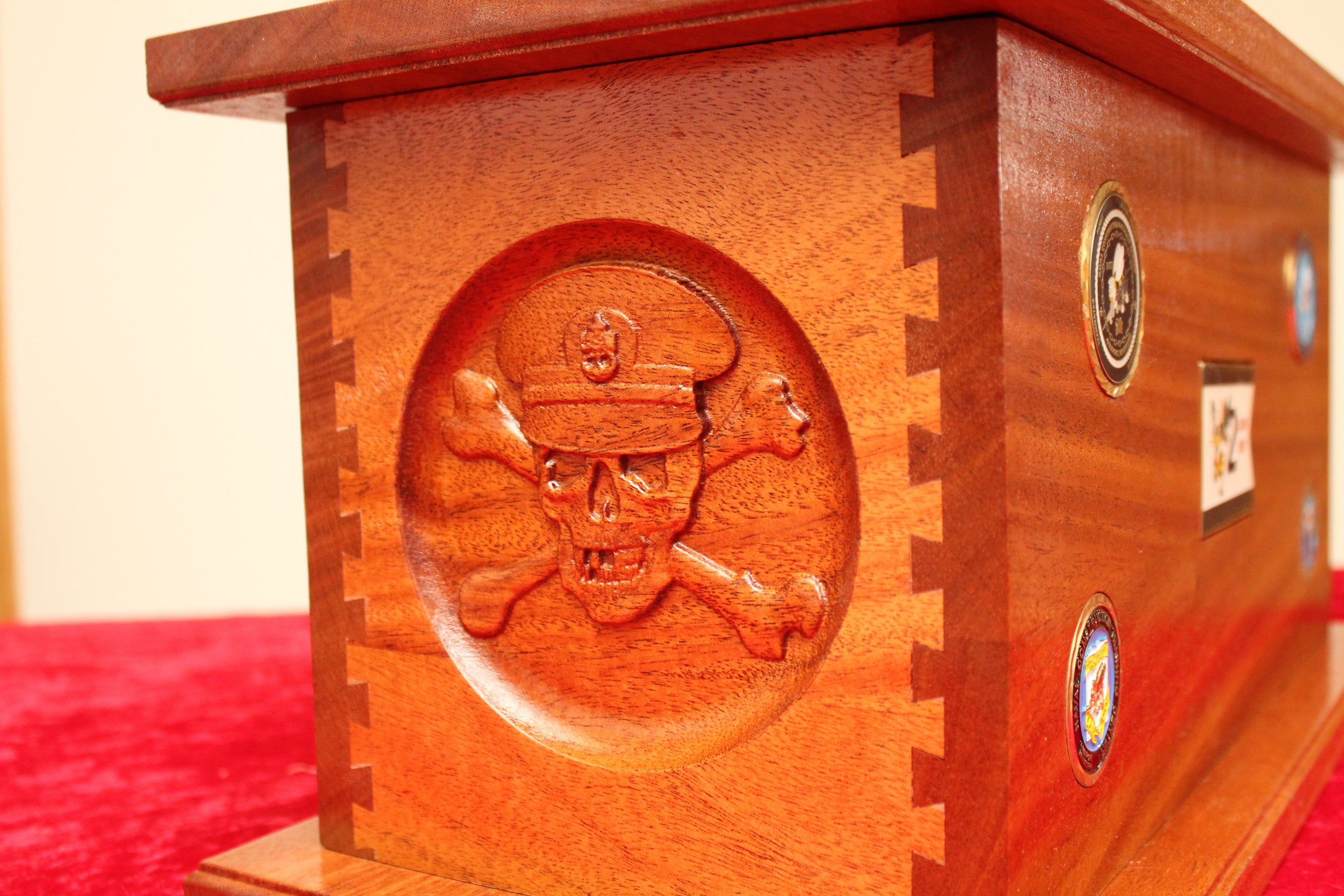 US Navy Chief, Senior Chief, Master Chief, Officer, military Hat Box – The  Goat Woodworks